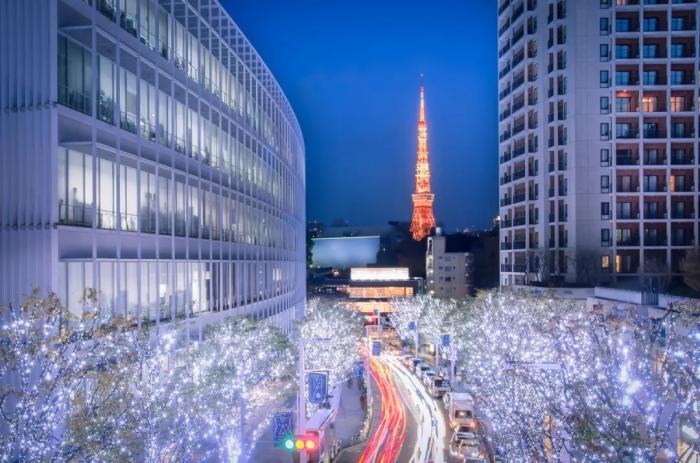 東京鐵塔全景