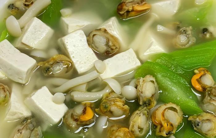 扇貝豆腐湯