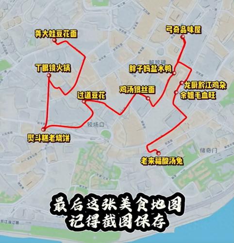 解放碑街景